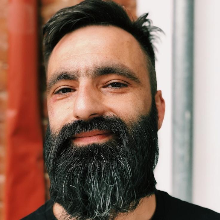 Portrait of Jordan Hale, community mentor and Italian cuisine expert